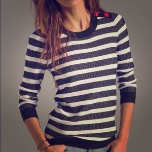 Shoshanna Daniela Striped Sweater